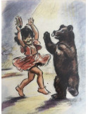 Illustration G. Bouret, chambre d'enfant